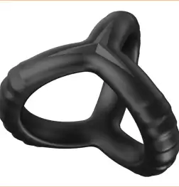 Silicone 3 in 1 Cock Ring