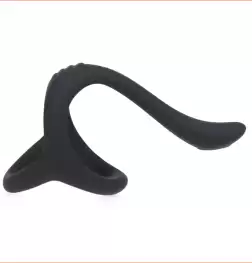 Silicone Triangle Penis Ring with Teasing Tail