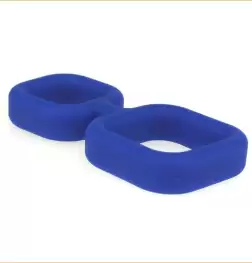 X-MEN Liquid Silicone Double Ring Cock Ring