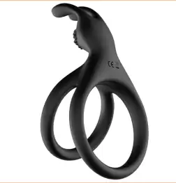 Bunny Ears Silicone Penis Ring