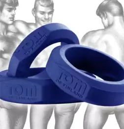 3 Piece Silicone Cock Ring Set