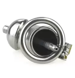 Built-in Lock Chastity Cage With Penis Plug