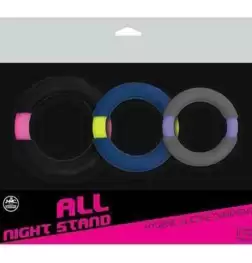 All Night Stand 3 Cock Ring Set