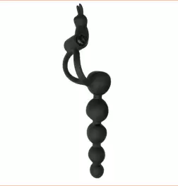 Anal Beads With Vibration Cock Ring