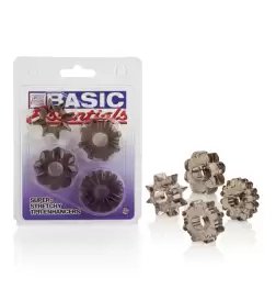 Basic Essentials Set of 4 Cock Rings