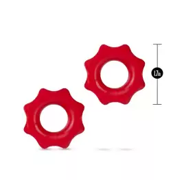 Stay Hard Nutz - Red Set Of 2