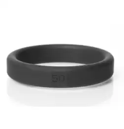 Boneyard Silicone Ring Black 30MM