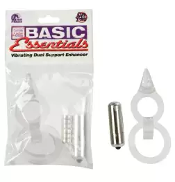 Basic Essentials Vibrating Dual Support Enhancer