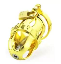 Gold Kinger Male Chastity Device