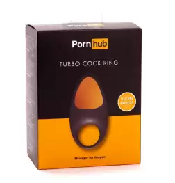 Pornhub Official Collection Turbo Cock Ring Black