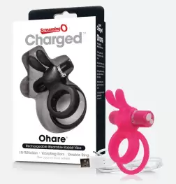 ScreamingO Charged Ohare Vibrating Rabbit Cock Ring