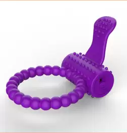 Tongue Silicone Cock Ring