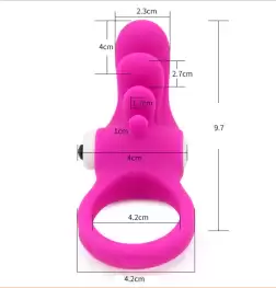 Tongue Vibration Cock Ring