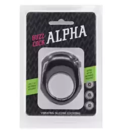 Buzz-Cock Alpha Vibrating Silicone Cock Ring