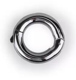 Clip Cock & Ball Metal Ring