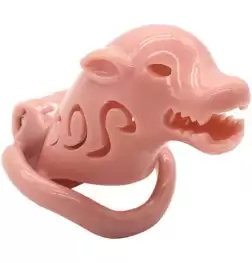 Wolf Dog Silicone Chastity Device