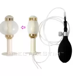 Electrastim Inflatable Radial Contact Dildo