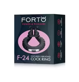 Forto F-24 Textured Vibrating Cock Ring