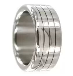 Groover Oval Metal Cock Ring