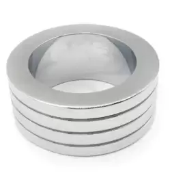 Groover Oval Metal Cock Ring