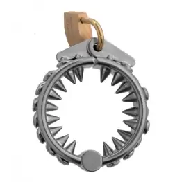 Impaler Locking CBT Ring with Spikes