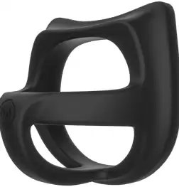 Kink Cock Jock Silicone Splitter Black