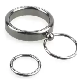 Lead Me Stainless Steel Cock Ring
