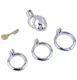 Lock & Key Male Chastity Device