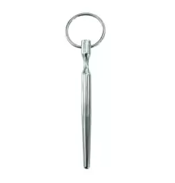 Urethral Stretching Solid Penis Plug With Glans Ring