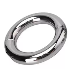 Loopy Smooth Steel Cock Ring