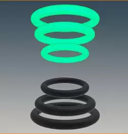 Luminous Cock Ring Set