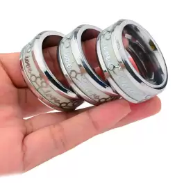 Luminous Metal Cock Ring