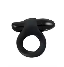 Mack Tuff Power Vibrating Cock Ring Black