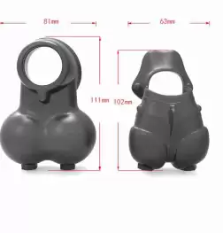 Silicone Scrotum Bondage