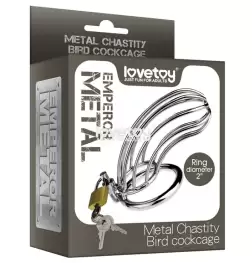 Metal Chastity Bird Cock Cage