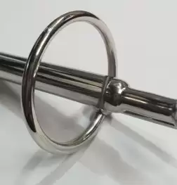 Neat Tube Cock Plug With Glans Ring & Ball