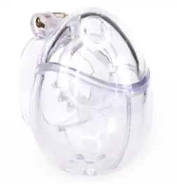 Flexible Egg Chastity Cage