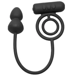 Prostatic Play Voyager I Vibrating Cock Ring and Anal Stim