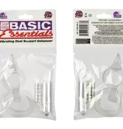 Basic Essentials Vibrating Dual Support Enhancer