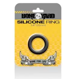 Boneyard Silicone Ring Black 50MM