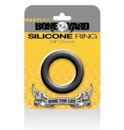 Boneyard Silicone Ring Black 30MM