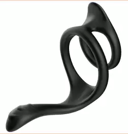 Dog Tail Silicone Cock Ring