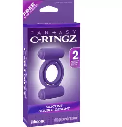 Fantasy C-Ringz Silicone Double Delight