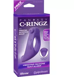 Fantasy C-Ringz Vibrating Silicone Taint-Alizer