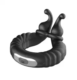 Forto F-24 Textured Vibrating Cock Ring