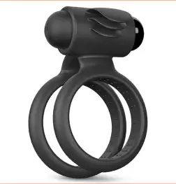 Nightcrawler Cock Ring with Double Ring