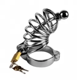 Penetration Metal Chastity Cage