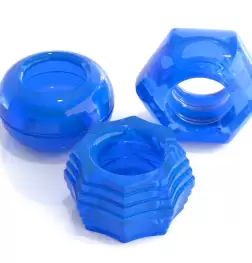 Pipedream Classix Deluxe Cock Ring Set Blue