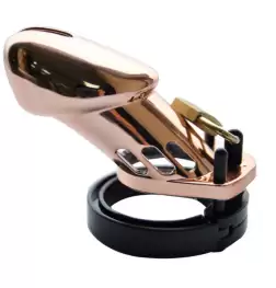 Rose Gold Male Chastity Cage