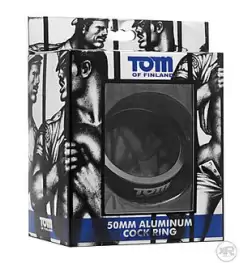 Tom of Finland Aluminium Cock Ring